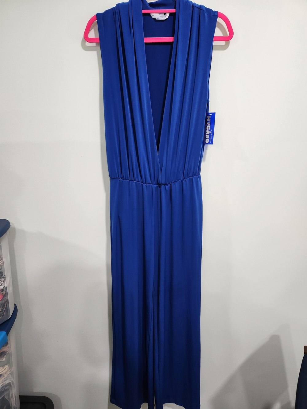 Peter Nygård Royal Blue Jumpsuit